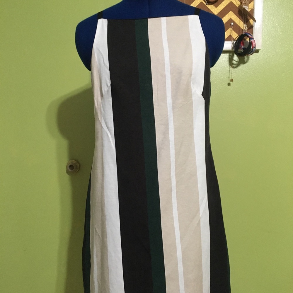 Ann Taylor casual color block dress